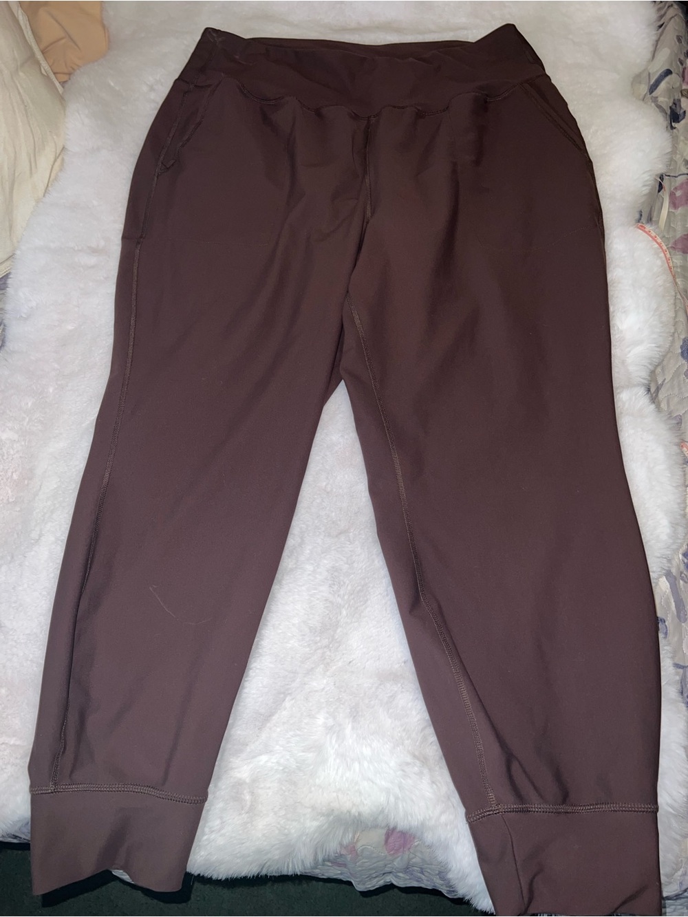 Old Navy Women's Chocolate Brown Jogger Track Pants